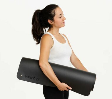 EARTHING&reg; Yogamat met EU aansluitset 